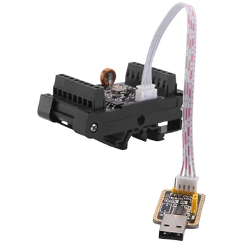 FX1N-14MT PLC Industrial Control Board Asendamine Tarvikud Case+USB-TTL Kaabli PLC Moodul analoogsisend/Väljund Juhend Raudtee