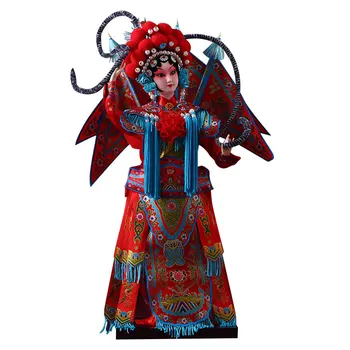 Hiina stiilis iseloomulik silk Figuriin nukk ornament väike kingitus Pekingi Ooper joonis mask Hiina traditsioonilise käsitöö