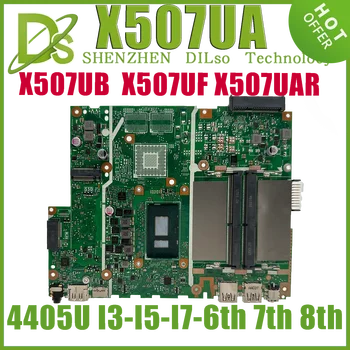 KEFU X507UB X507UA Emaplaadi Asus X507U X507UF X507UAR Y5000UB Sülearvuti Emaplaadi Koos I3 I5 I7 6/7/8 UMA 100% Test OK