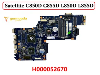 Originaal Toshiba Satellite C850D C855D L850D L855D Sülearvuti Emaplaadi H000052670 DDR3 100% Testitud Tasuta Shipping
